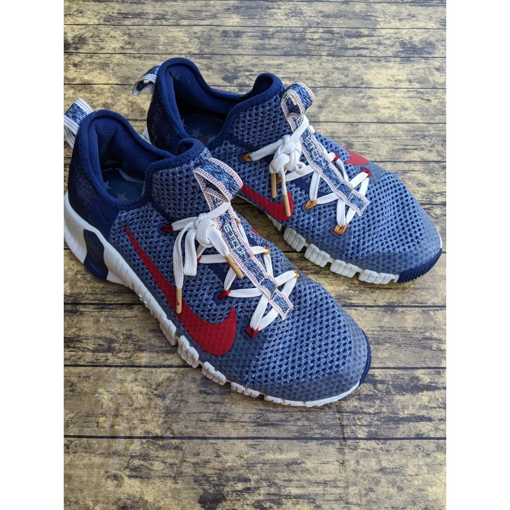 Nike Free Metcon 3 AMP Royal Blue Gym Red Sail Shoes CV9341-461 Sz 11.5